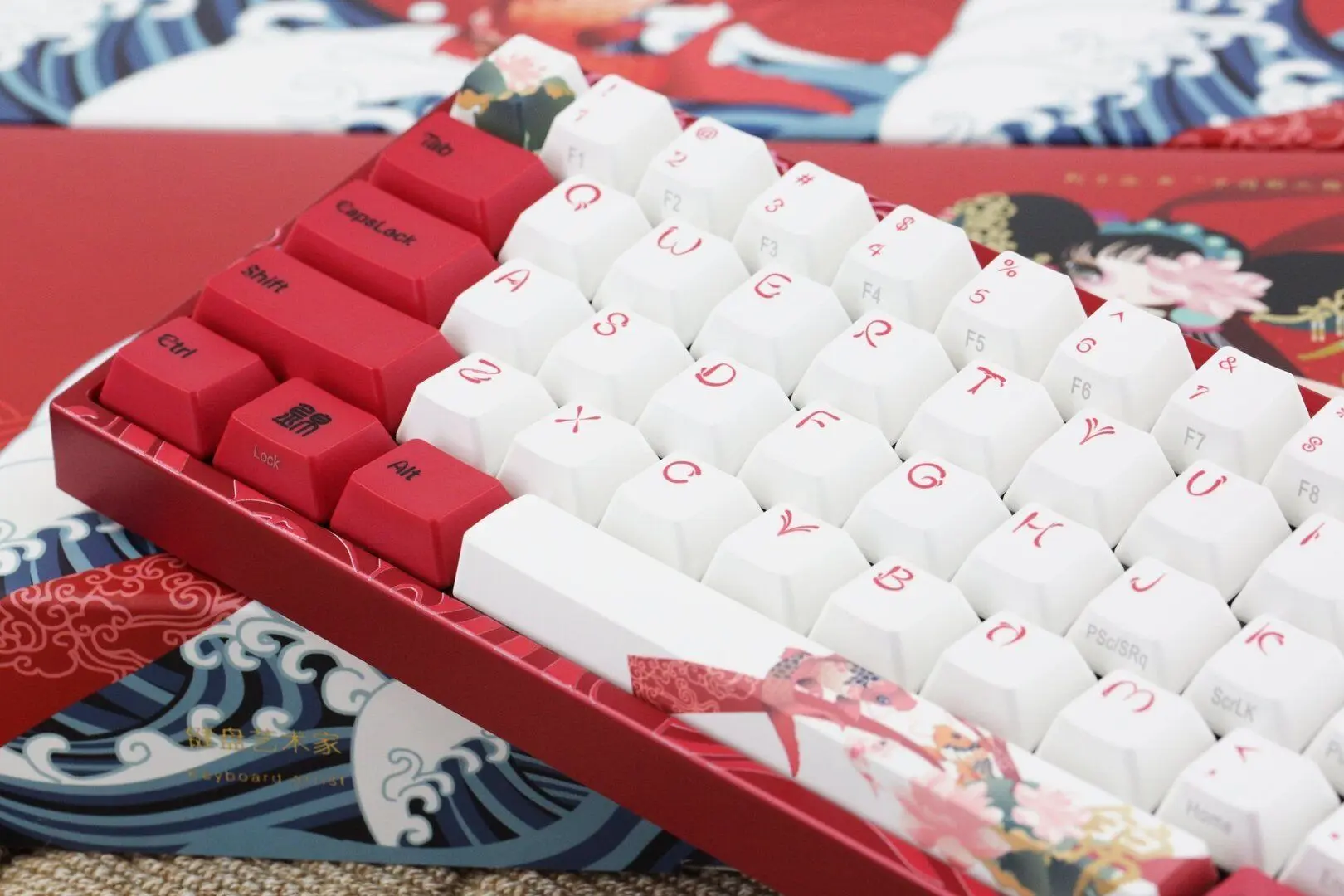 Tastatura Cherry Varmilo Koi VEM87 (Red) - 8