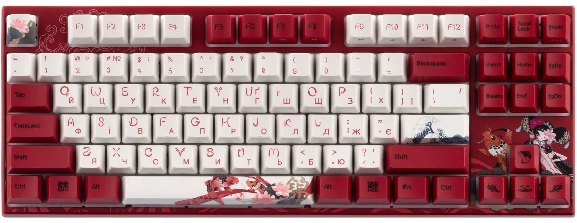 Tastatura Cherry Varmilo Koi VEM87 (Red)