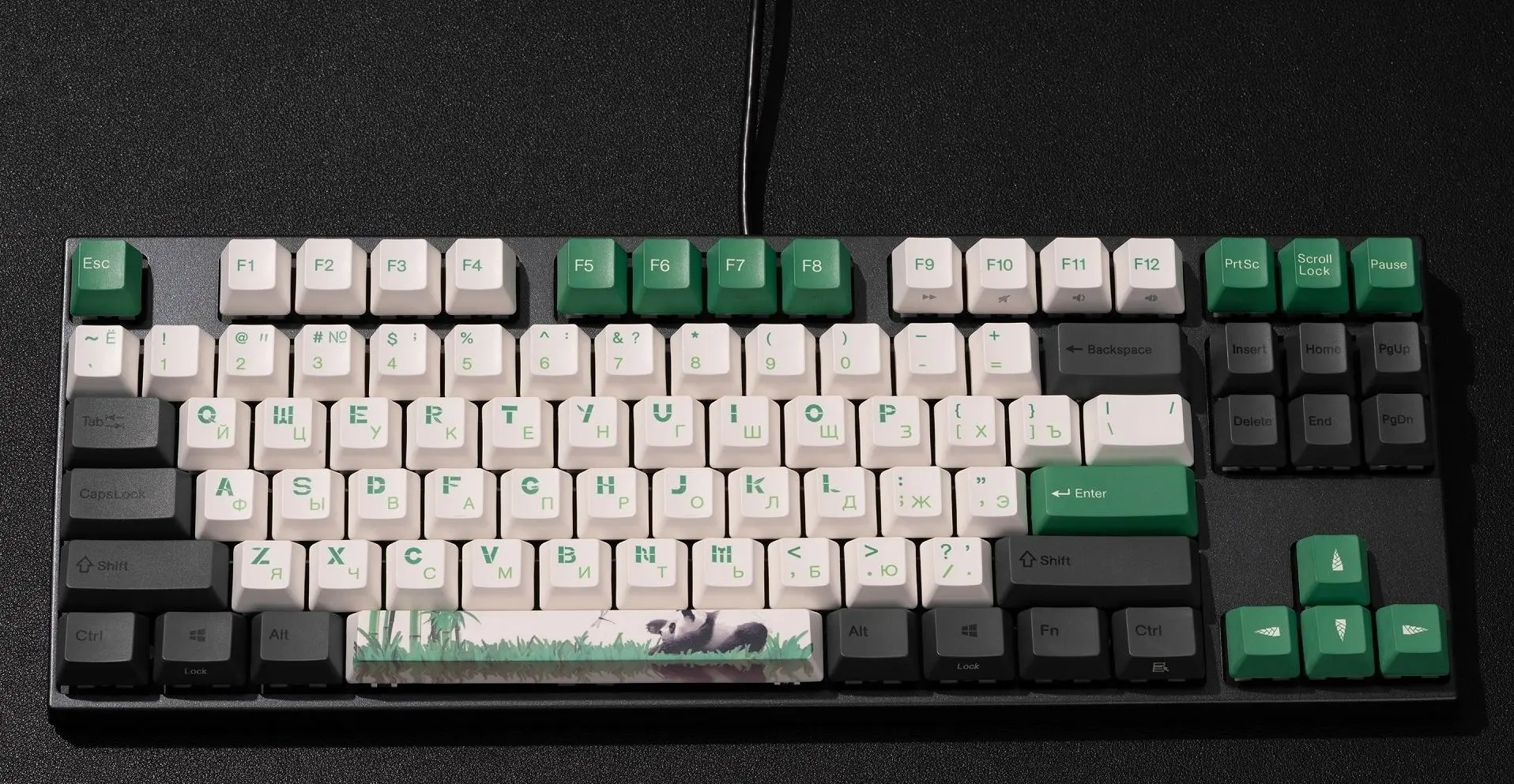 Tastatura Cherry Varmilo Panda VEA87 (Green) - 9