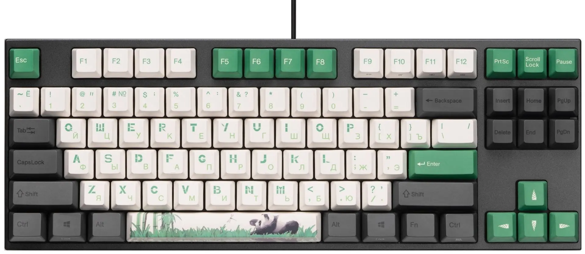 Tastatura Cherry Varmilo Panda VEA87 (Green)