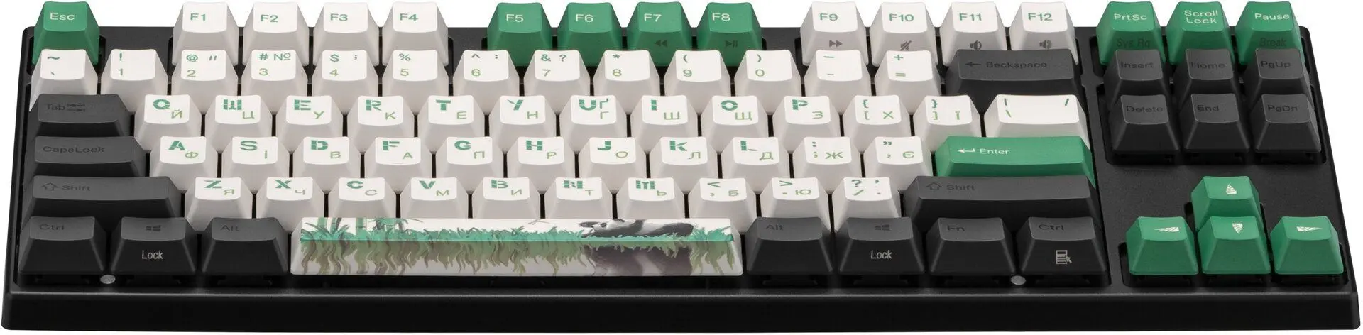 Tastatura Cherry Varmilo Panda VEM87 (Green) - 2
