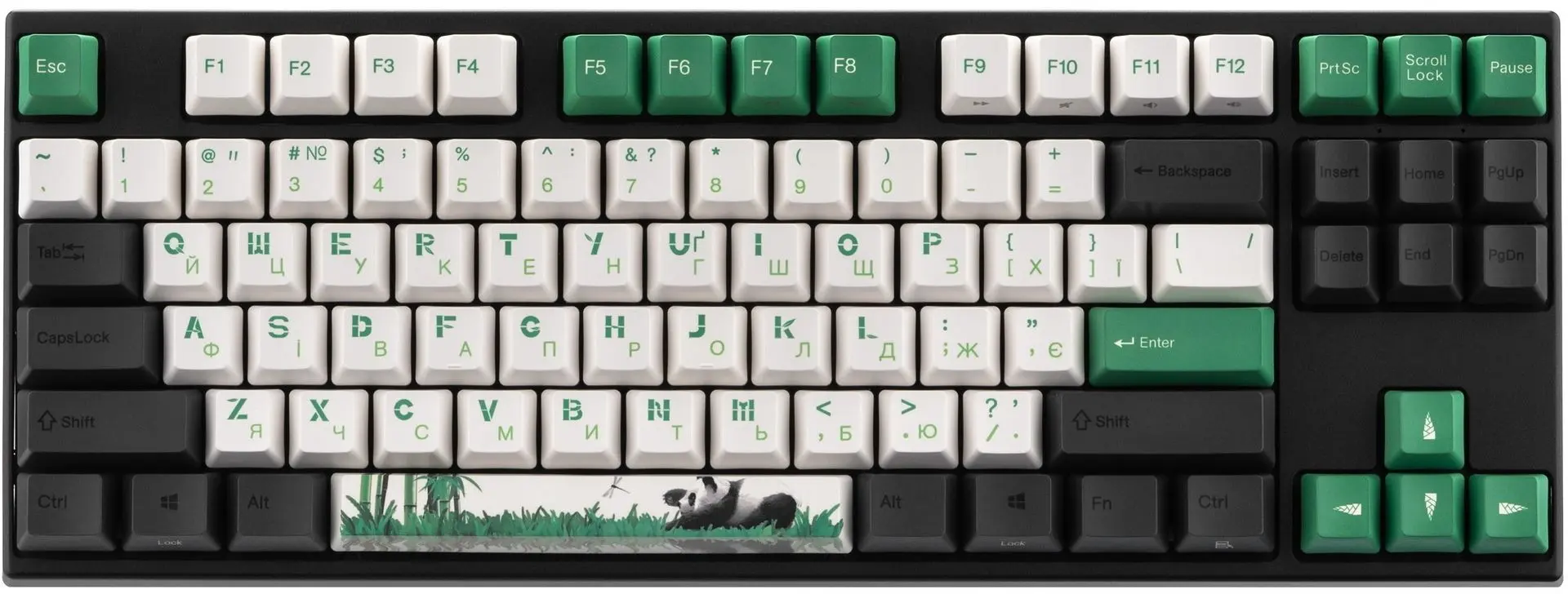 Tastatura Cherry Varmilo Panda VEM87 (Green)