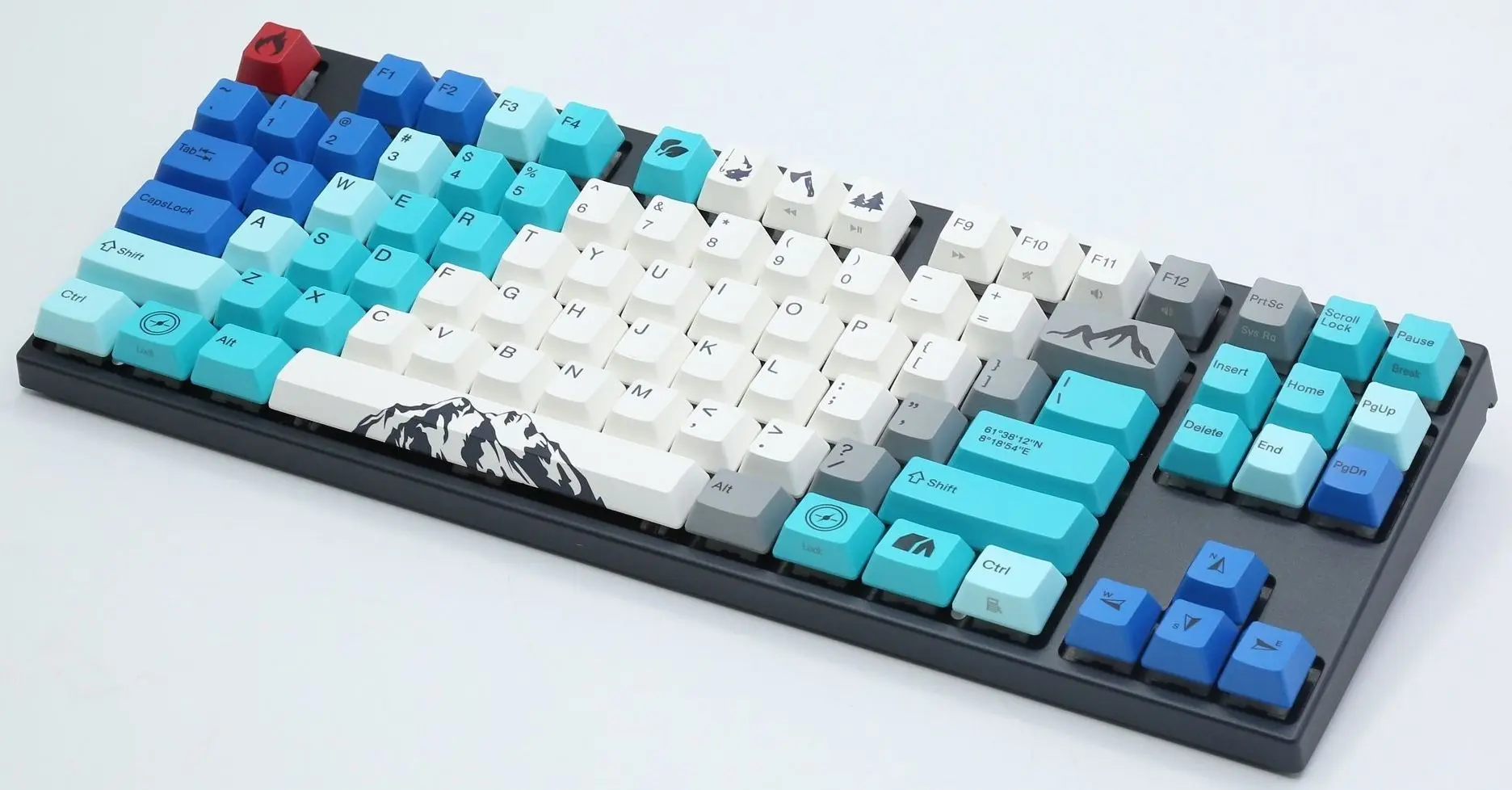 Клавиатура Cherry Varmilo Summit VEA87 (Blue) - 2