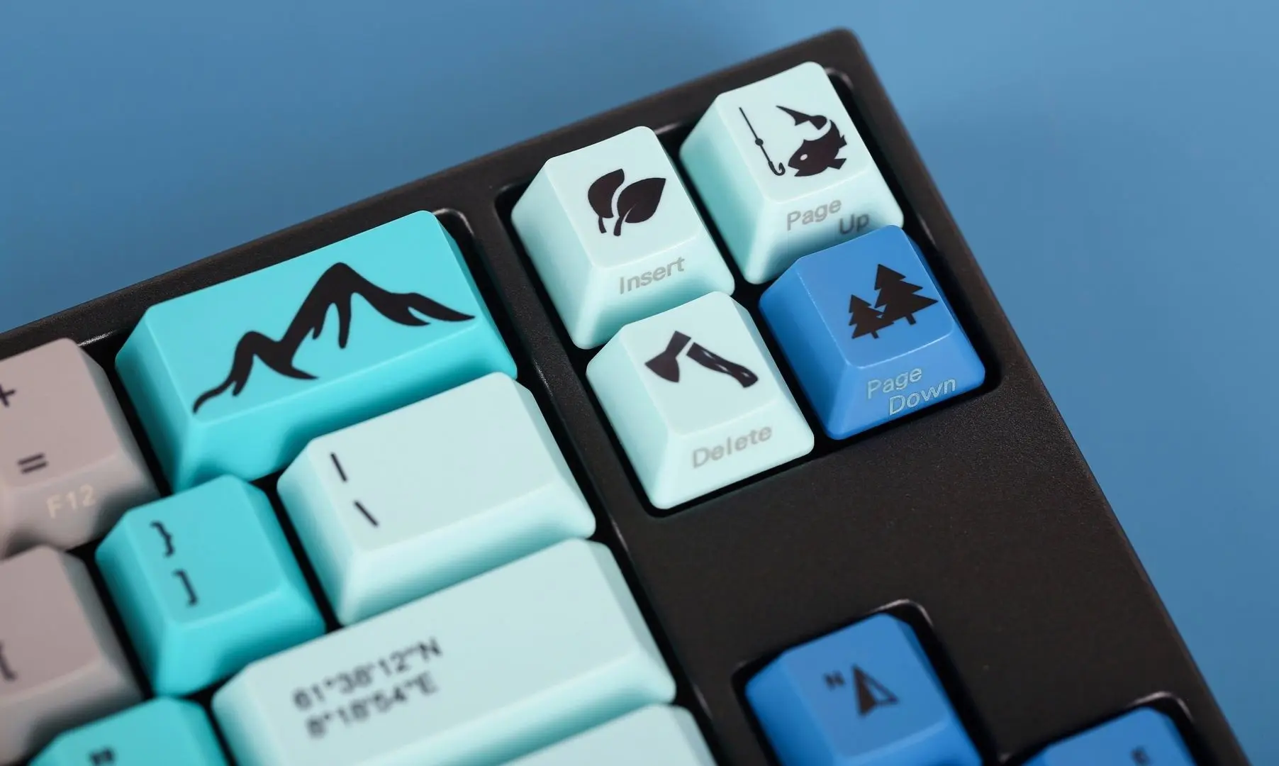 Клавиатура Cherry Varmilo Summit VEA87 (Blue) - 5