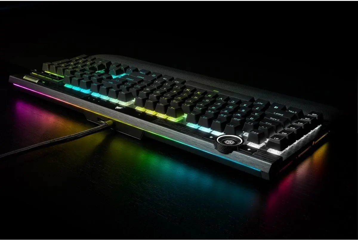 Игровая клавиатура Corsair K100 OPX RGB (Black) - 11