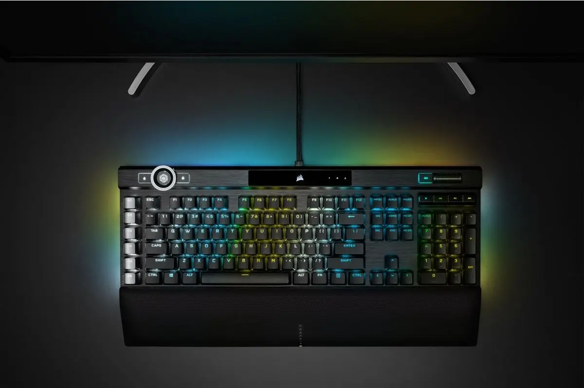 Игровая клавиатура Corsair K100 OPX RGB (Black) - 12