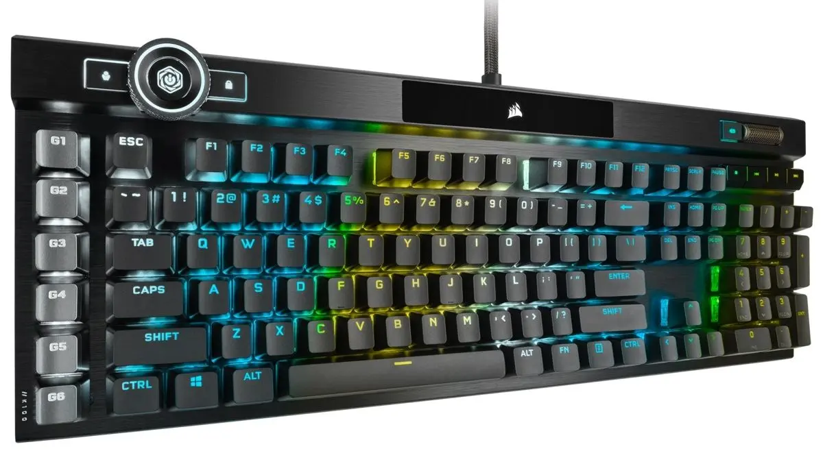Игровая клавиатура Corsair K100 OPX RGB (Black) - 4