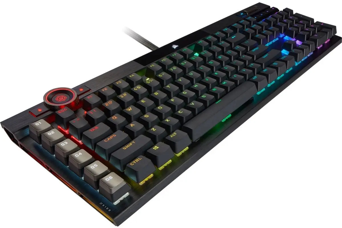 Игровая клавиатура Corsair K100 OPX RGB (Black) - 5