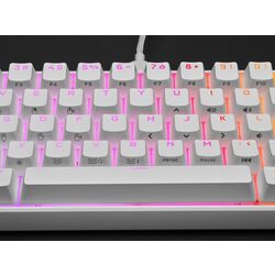 Игровая клавиатура Corsair K65 RGB MINI (White) Thumb