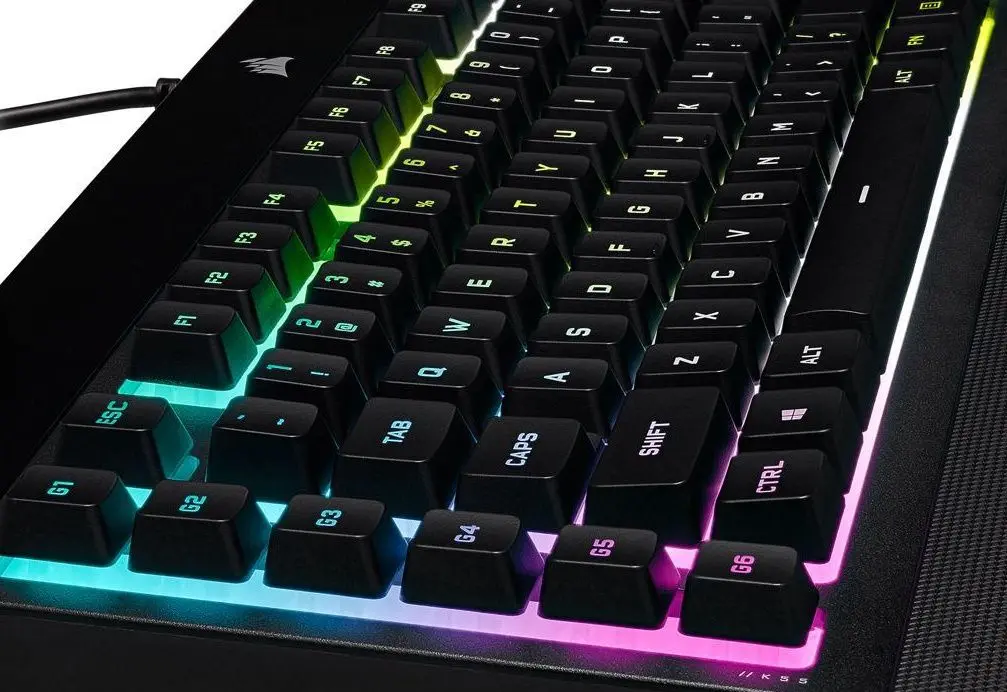 Клавиатура Corsair K55 RGB Pro XT (Black) - 2