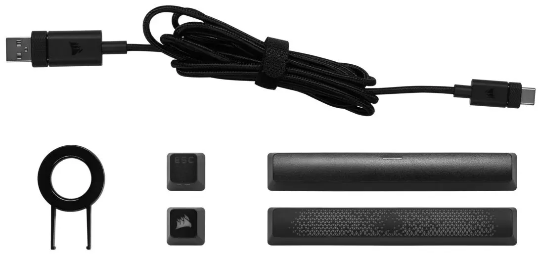 Клавиатура Corsair K65 RGB Mini (Black) - 8