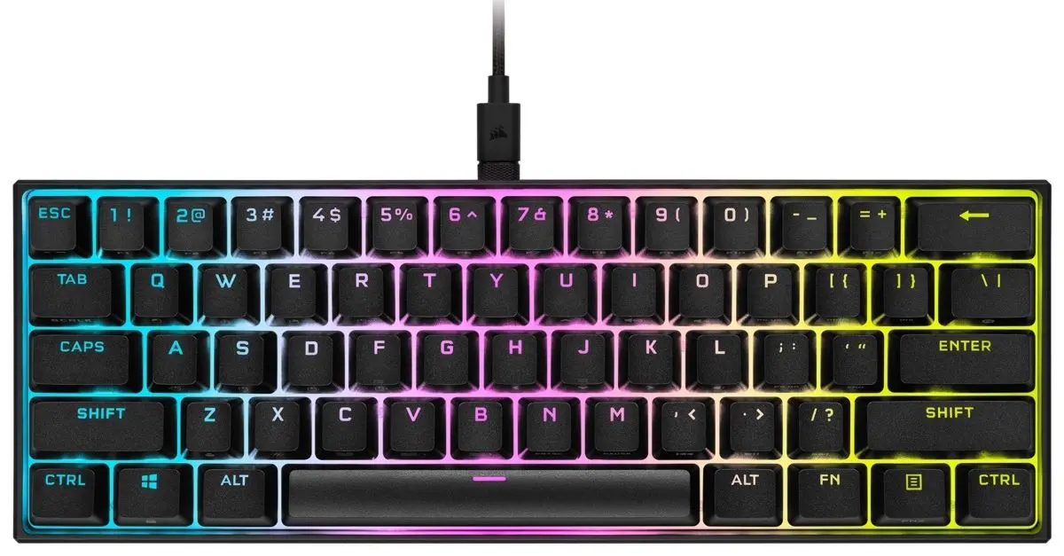 Клавиатура Corsair K65 RGB Mini (Black)