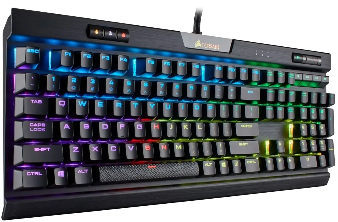 Testatura Corsair K70 RGB MK.2 MX Brown (Black) - 7