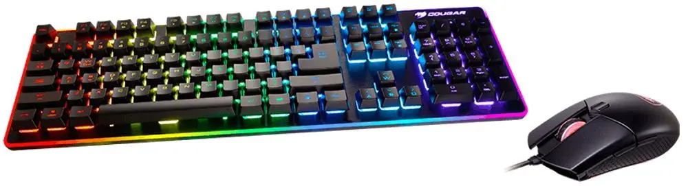 Комплект клавиатура + мышь Cougar Deathfire EX (Black) - 12