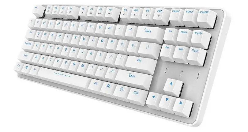 Беспроводная клавиатура Dareu EK807G (White) - 4