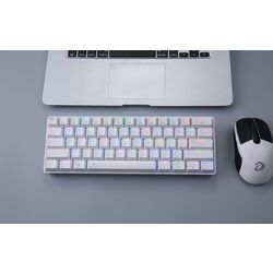 Беспроводная клавиатура Dareu EK807G (White) Thumb