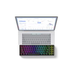 Tastatura fara fir Dareu EK868 RGB (Black) Thumb