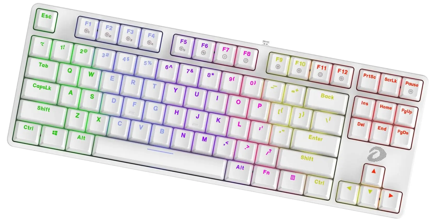 Tastatura Dareu EK87 (White) - 3