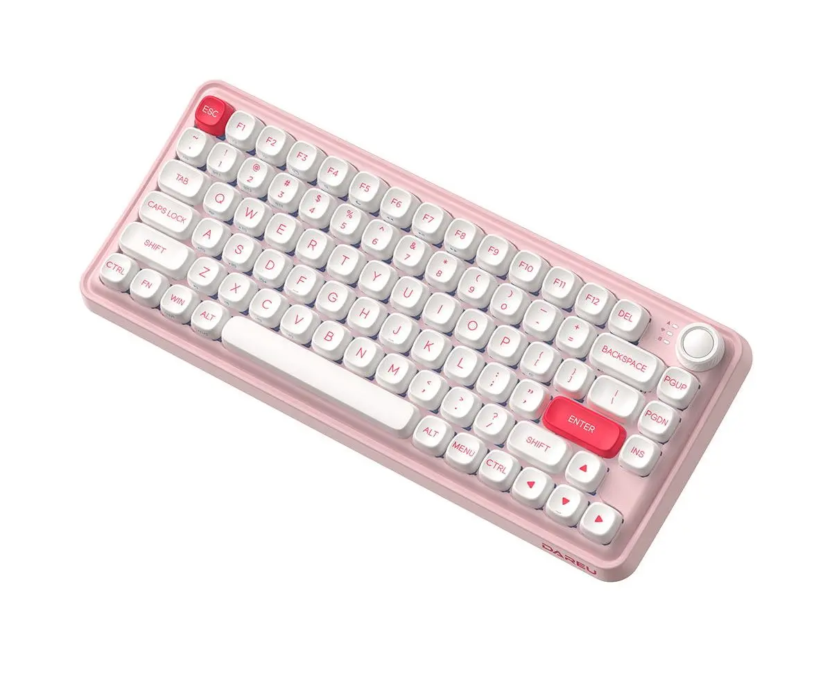 Tastatura Dareu Z82 (Pink/White) - 3