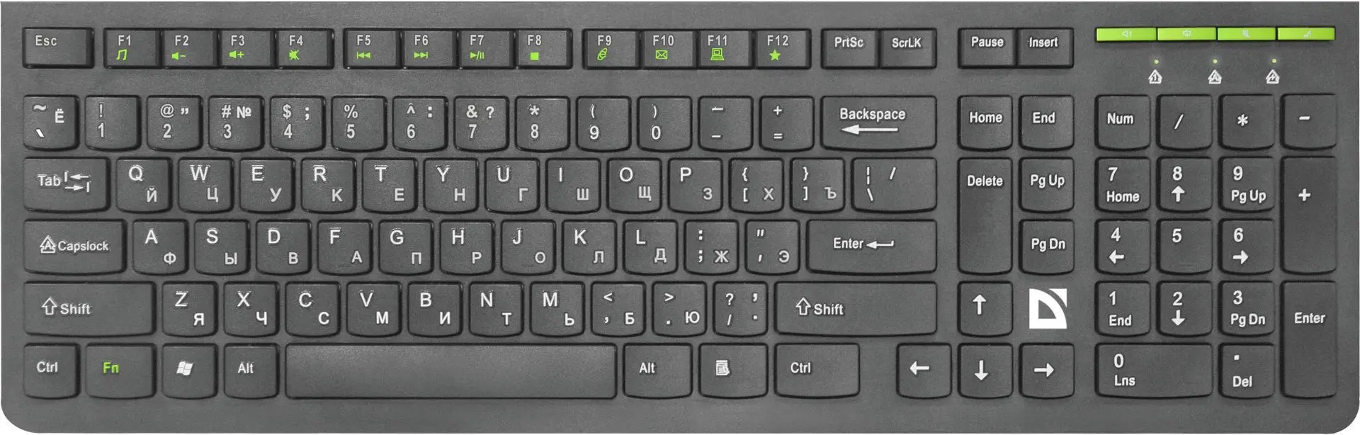 Беспроводная клавиатура Defender UltraMate SM-536 (Black)