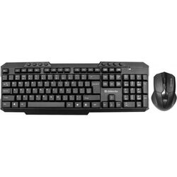 Set tastatura + mouse fara fir Defender Jakarta C-805 RF (Black)