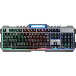 Set tastatura + mouse fara fir + covoras pentru mouse Defender Killing Storm MKP-013L (Grey) Thumb