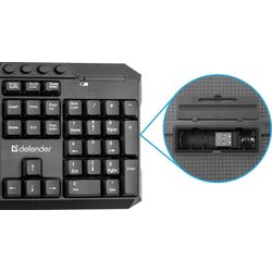 Set tastatura + mouse Defender Jakarta C-805 (Black) Thumb