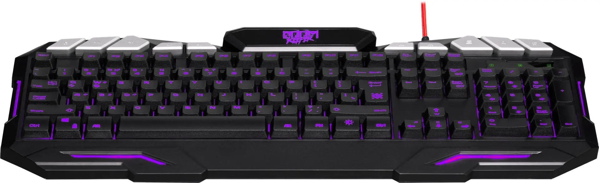 Tastatura pentru jocuri Defender Doom Keeper GK-100DL (Black) - 6