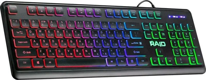 Tastatura pentru jocuri Defender Raid GK-778DL (Black)