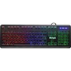 Tastatura pentru jocuri Defender Raid GK-778DL (Black)