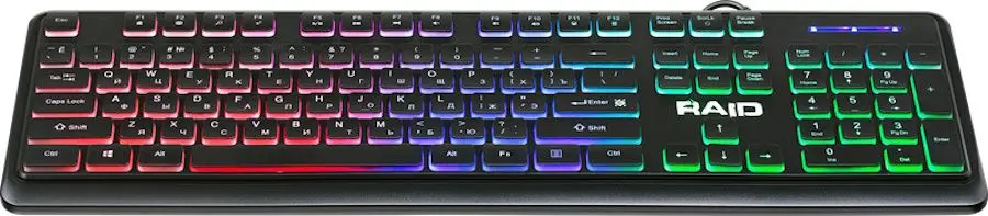 Tastatura pentru jocuri Defender Raid GK-778DL (Black)