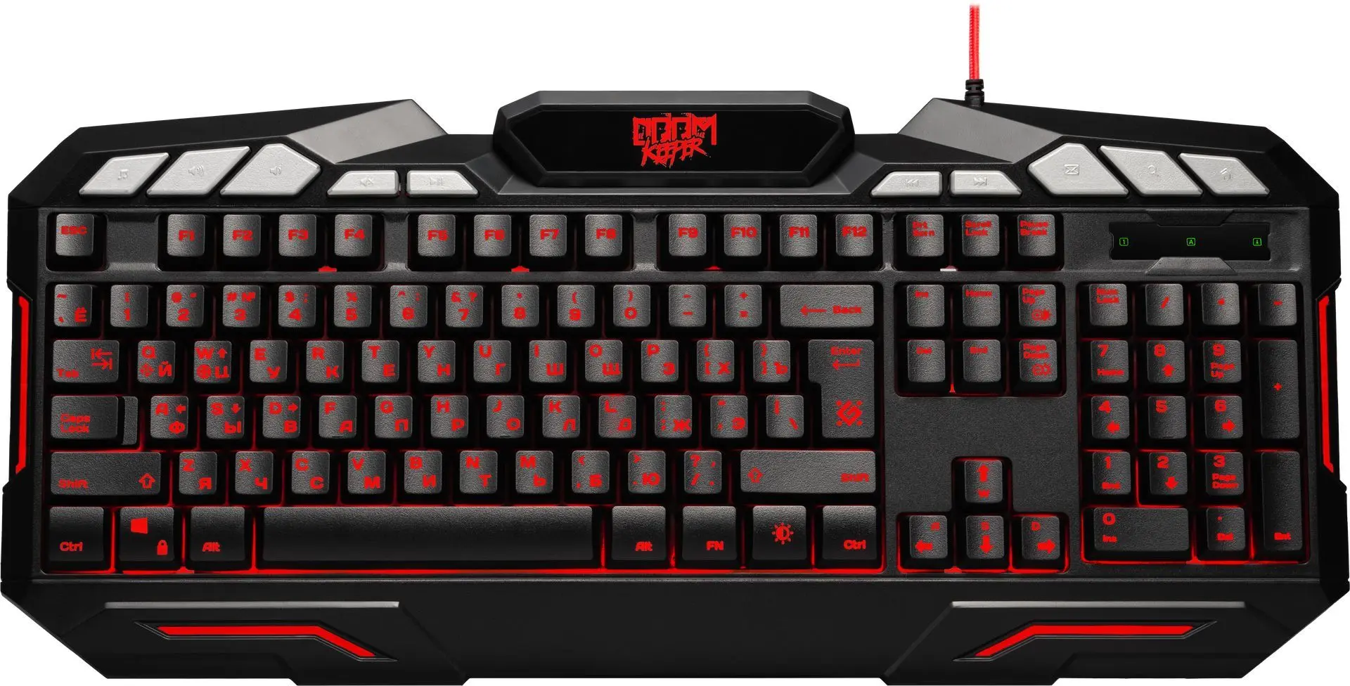Клавиатура Defender Doom Keeper GK-100DL (Black)
