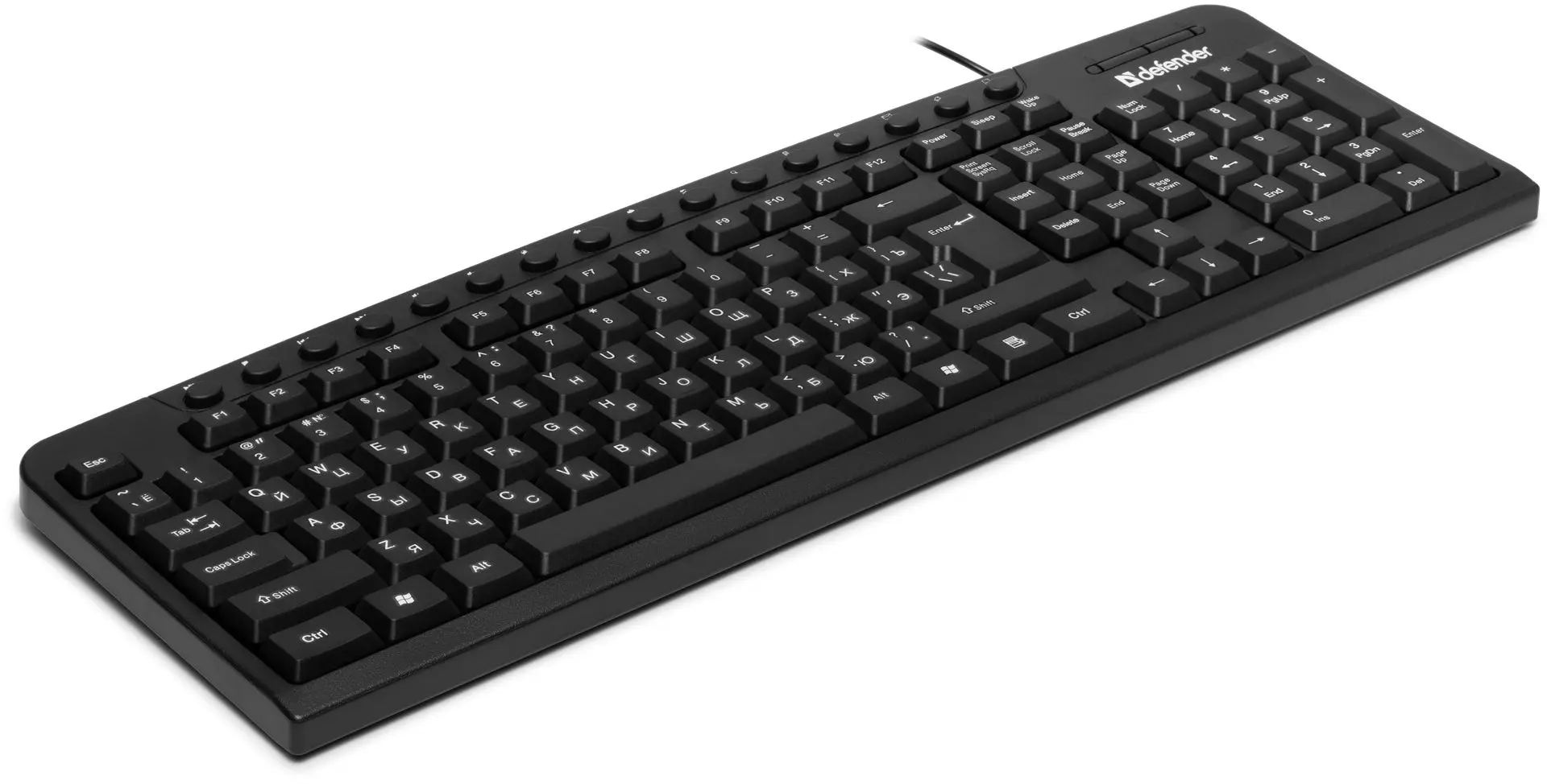 Tastatura Defender Focus HB-470 (Black)