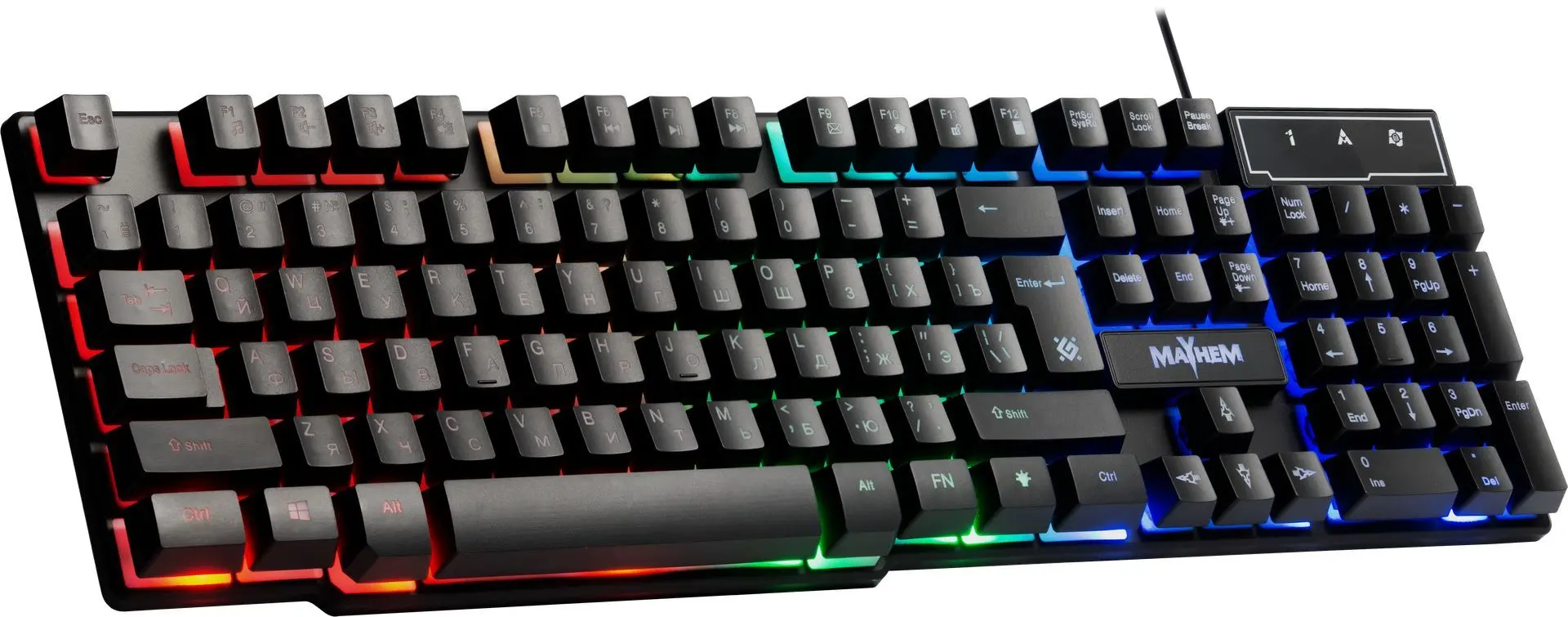 Tastatura Defender Mayhem GK-360DL (Black)