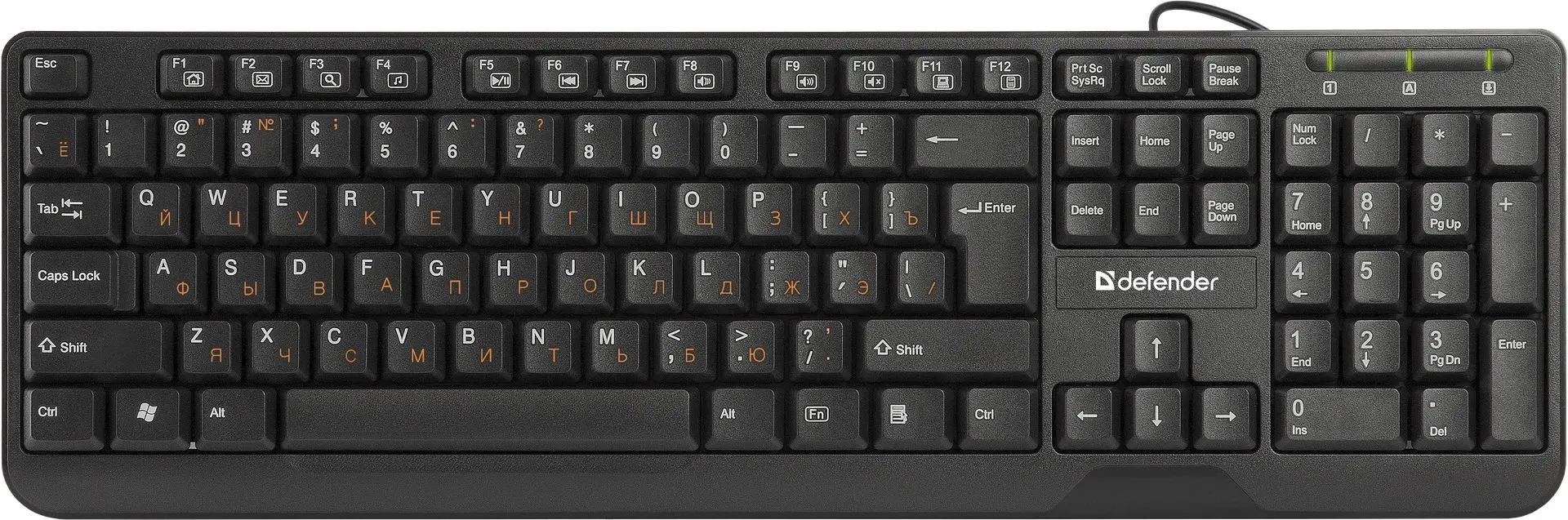 Tastatura Defender OfficeMate HM-710 (Black)