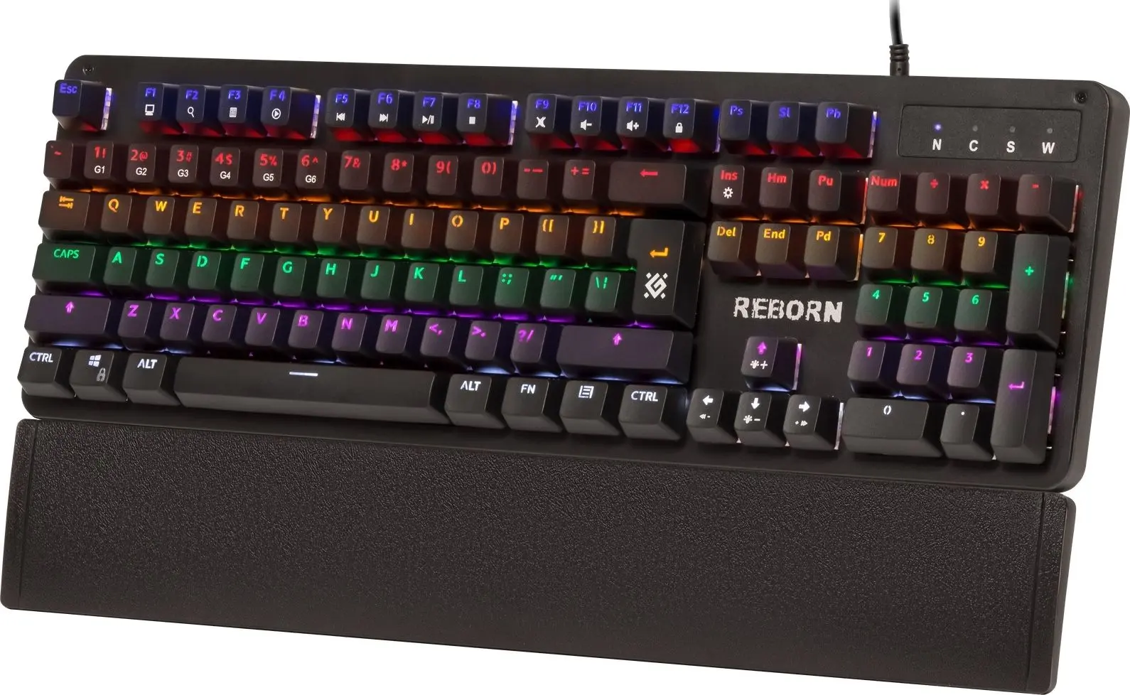 Testatura Defender Reborn GK-165DL (Black) - 2