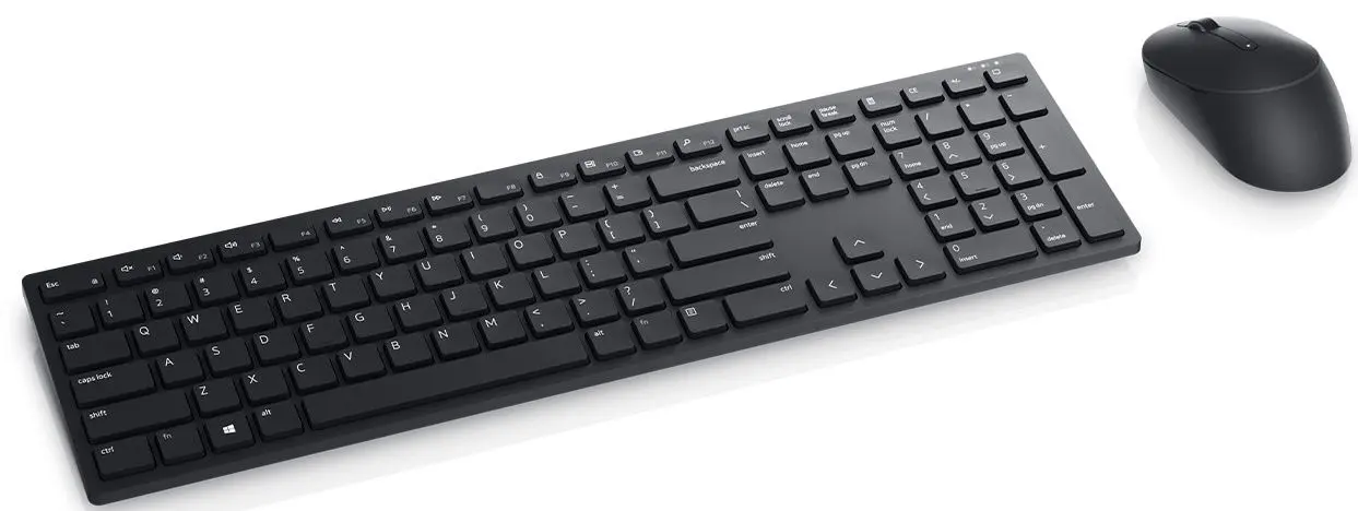 Set tastatura + mouse fara fir Dell KM5221W Pro (Black)