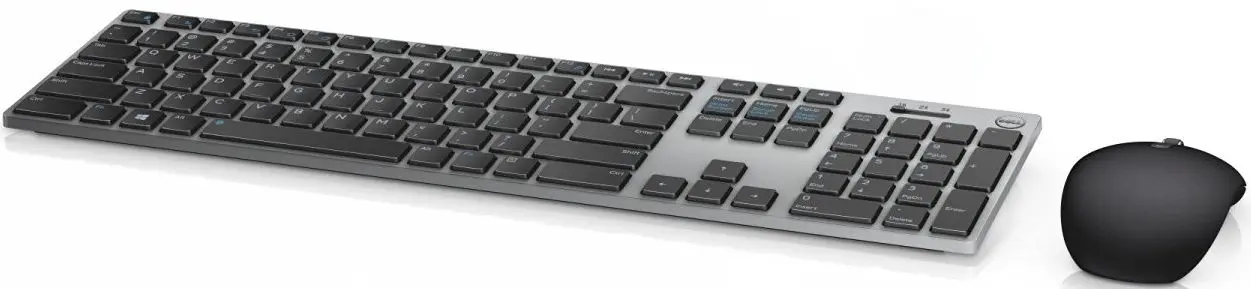 Set tastatura + mouse fara fir Dell KM717 (Black/Gray)