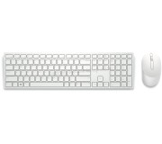 Set tastatura + mouse fara fir Dell Pro KM5221W (White)