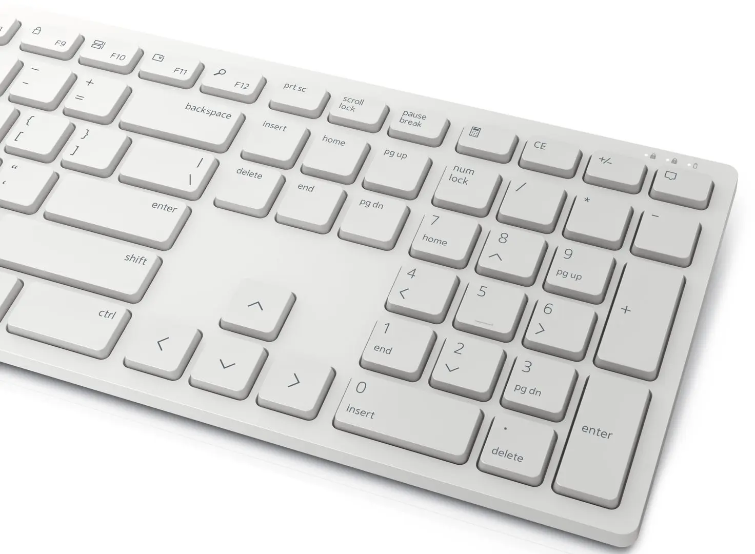 Set tastatura + mouse fara fir Dell Pro KM5221W (White)