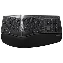 Tastatura fara fir Delux GM901D (Black)