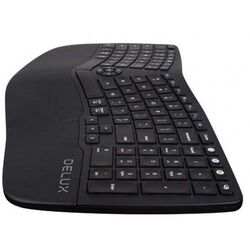 Tastatura fara fir Delux GM902 (Black) Thumb
