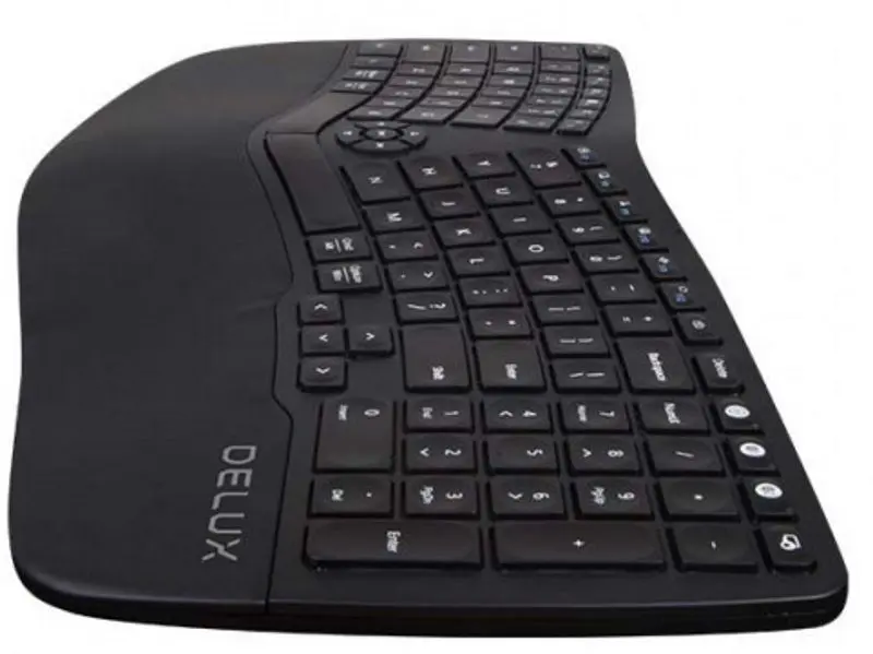 Tastatura fara fir Delux GM902 (Black) - 3