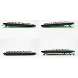 Tastatura fara fir Delux GM902 Pro (Black) Thumb