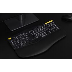 Tastatura fara fir Delux GM902 Pro (Black) Thumb