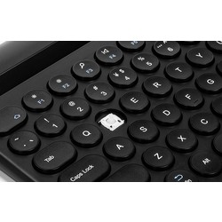 Беспроводная клавиатура Delux K2212V BT (Black) Thumb