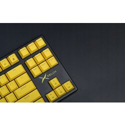 Беспроводная клавиатура Delux KM13DP (Black/Yellow) Thumb