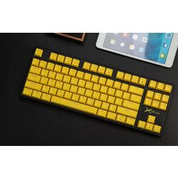 Беспроводная клавиатура Delux KM13DP (Black/Yellow) Thumb