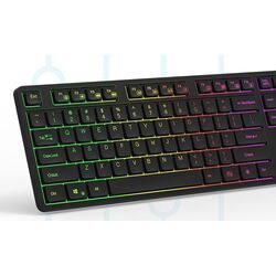 Беспроводная клавиатура Delux SK800GL (Black) Thumb