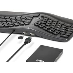 Tastatura Delux GM901U Hub (Grey) Thumb